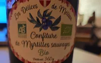 Confiture de Myrtilles sauvages Bio