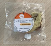 Le Généreux Cookie(sans conservateurs) Chocolat au Lait