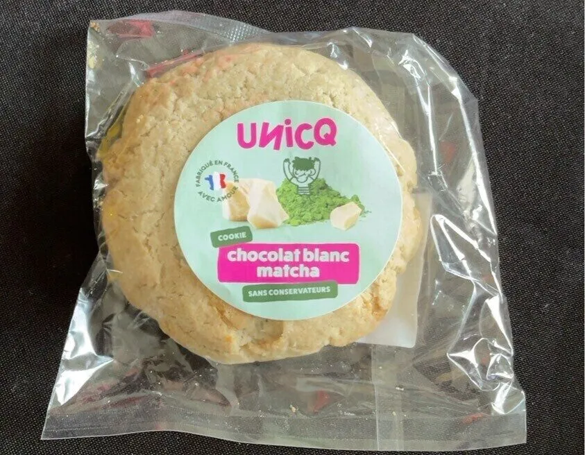 Cookie chocolat blanc matcha