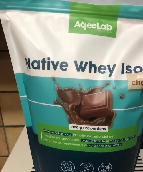 Native whey isolat chocolat