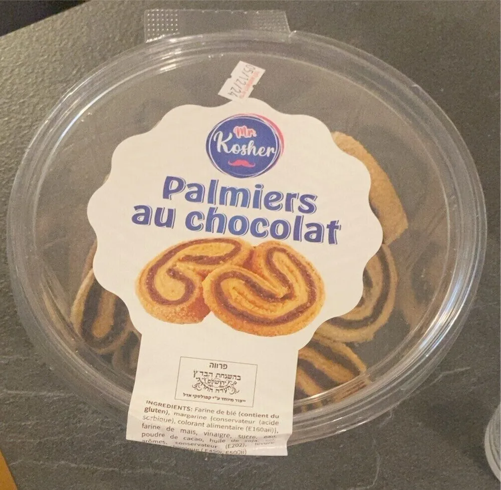 Palmiers au chocolat