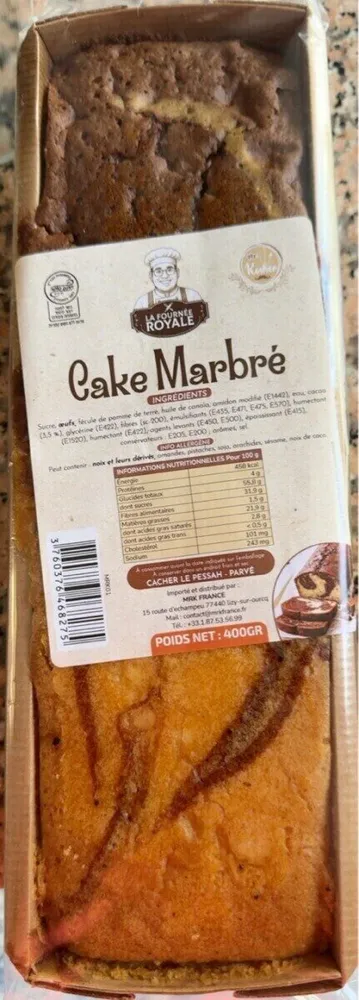 Cake marbre