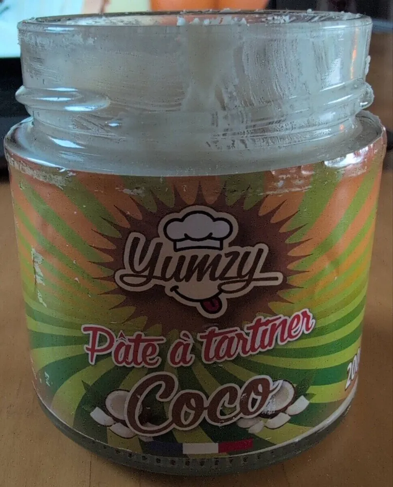 Pâte à tartiner coco