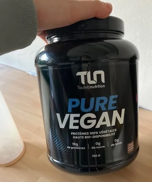 Pure vegan choclolat caramel
