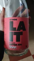 Le bon lait de vache entier
