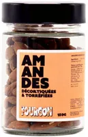 Amandes décortiquées et torréfiées