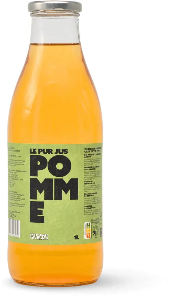 Le pur jus de pomme