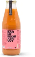 Pur jus de pomme pêche et abricot
