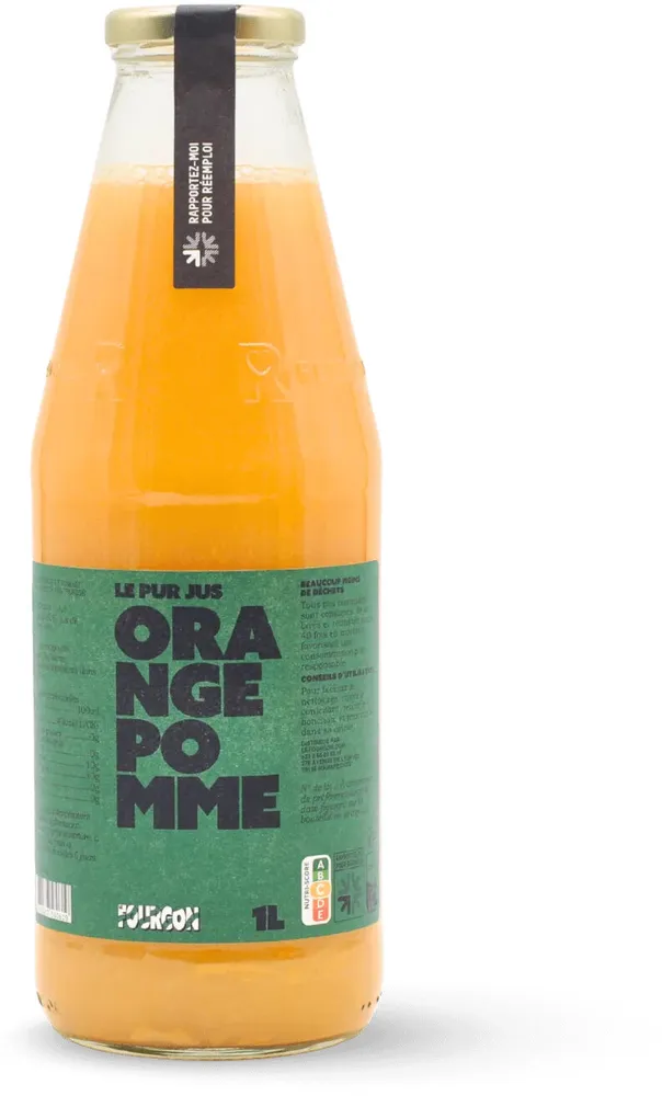 Le pur jus Orange Pomme
