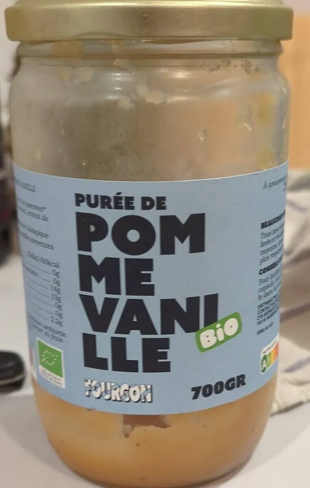 PURÉE DE POMME VANILLE BIO