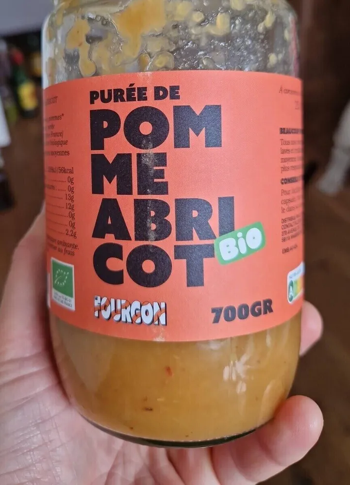 Purée pomme abricot