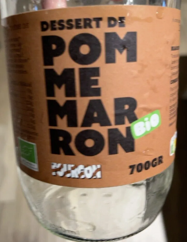DESSERT DE POMME MARON