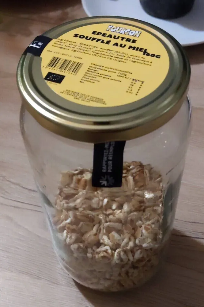 Épeautre soufflé au miel