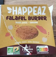 FALAFEL BURGER PATATE DOUCE - CURCUMA