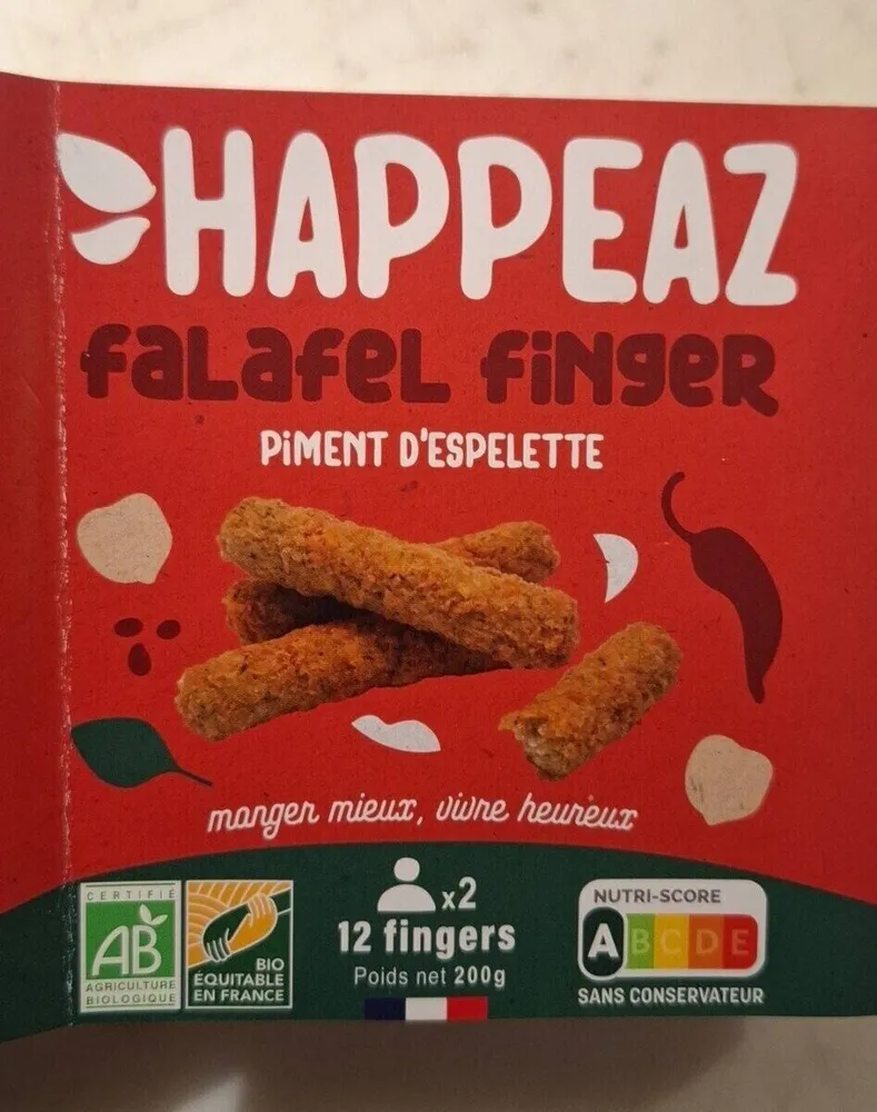 FALAFEL FINGER PIMENT D'ESPELETTE
