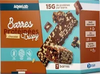 Barres proteinées crispy