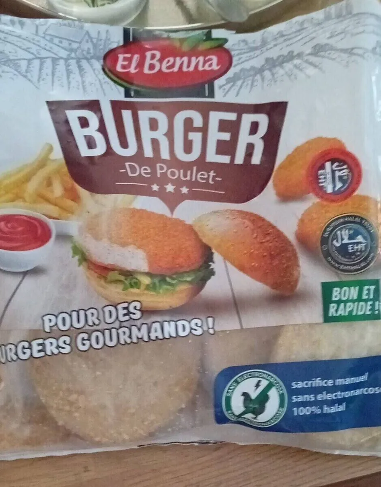 Burger poulet