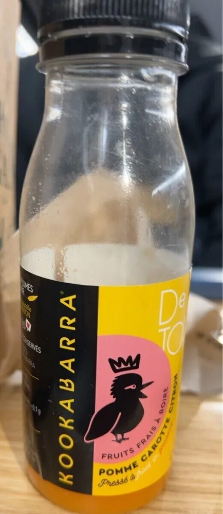 Detox pomme carotte citron