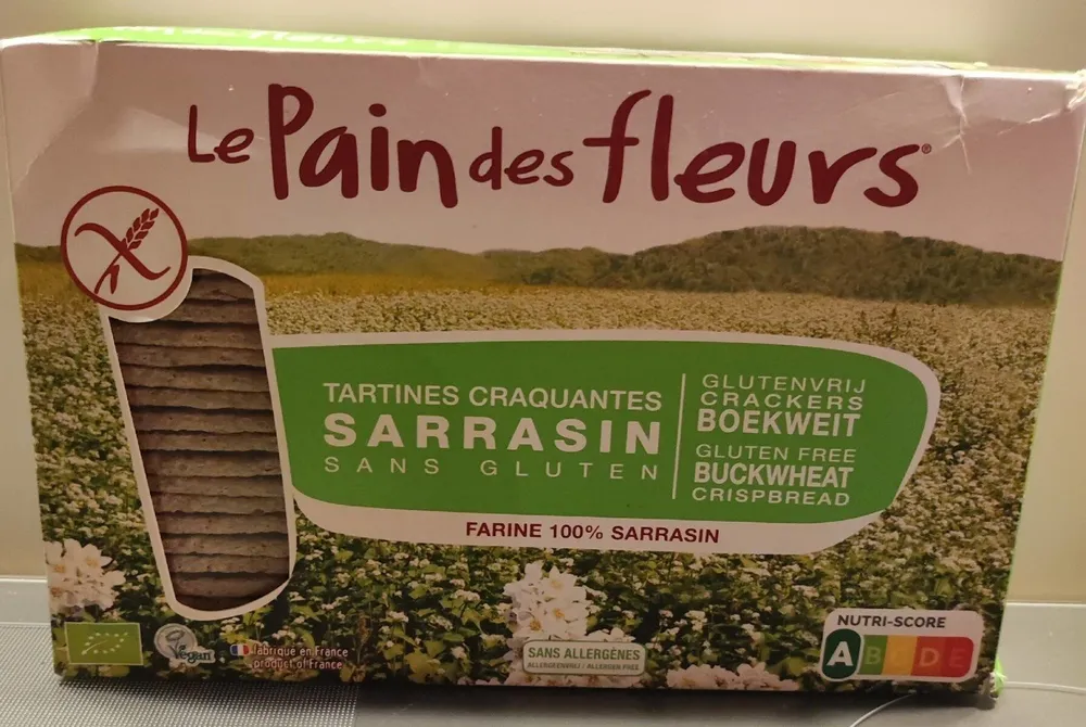 Tartines craquantes sarrasin sans gluten
