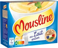Purée au lait entier