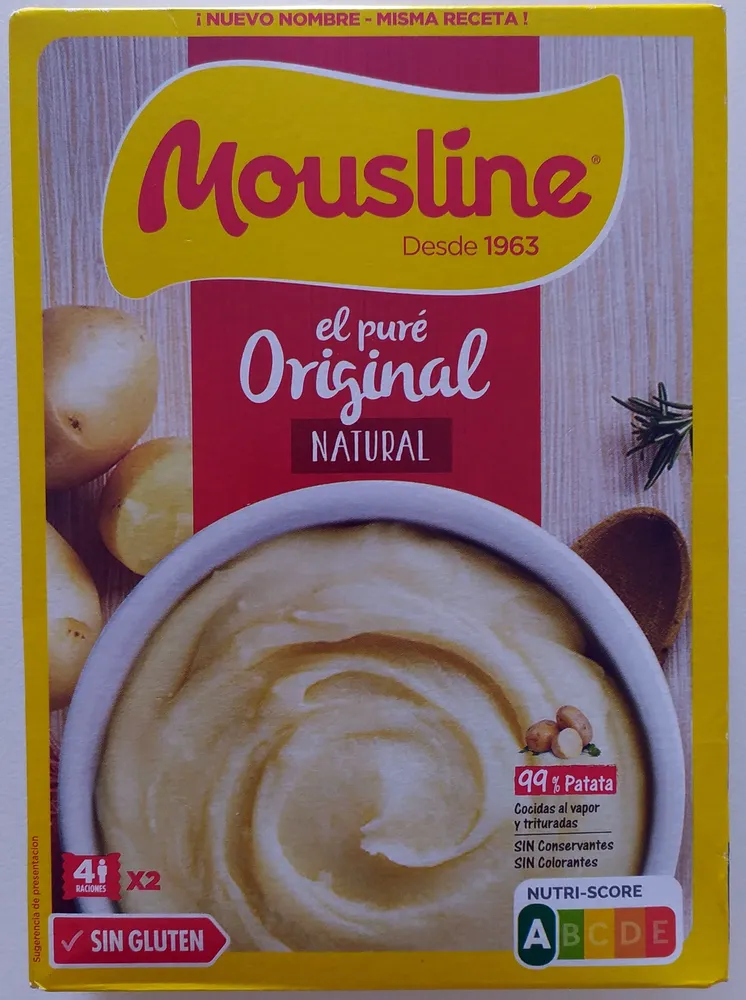 Puré original natural