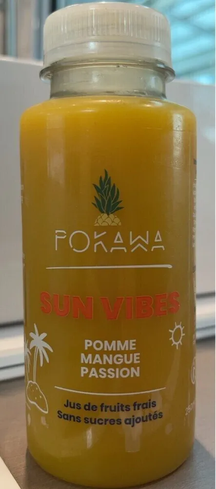 Jus de fruits frais sun vibes