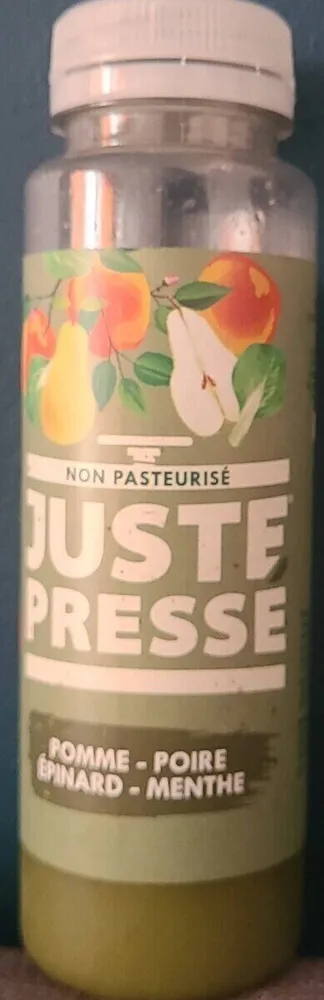 Juste pressé