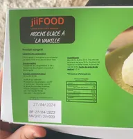 Mochi glacé à la vanille