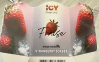 strawberry sorbet