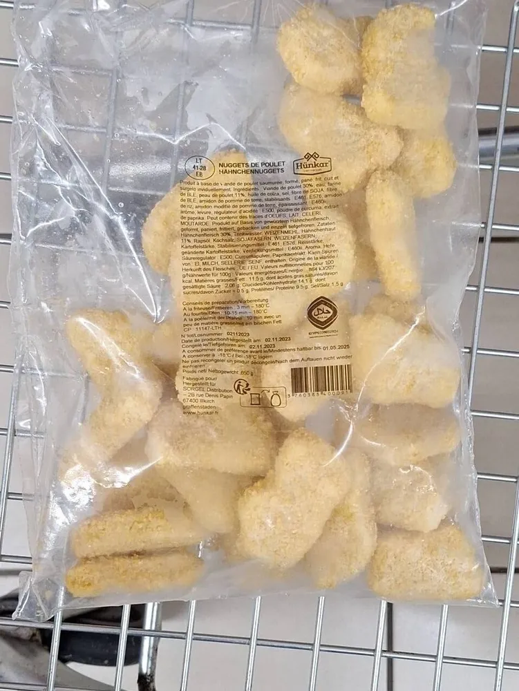 Nuggets de poulet