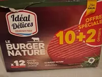 Le burger nature