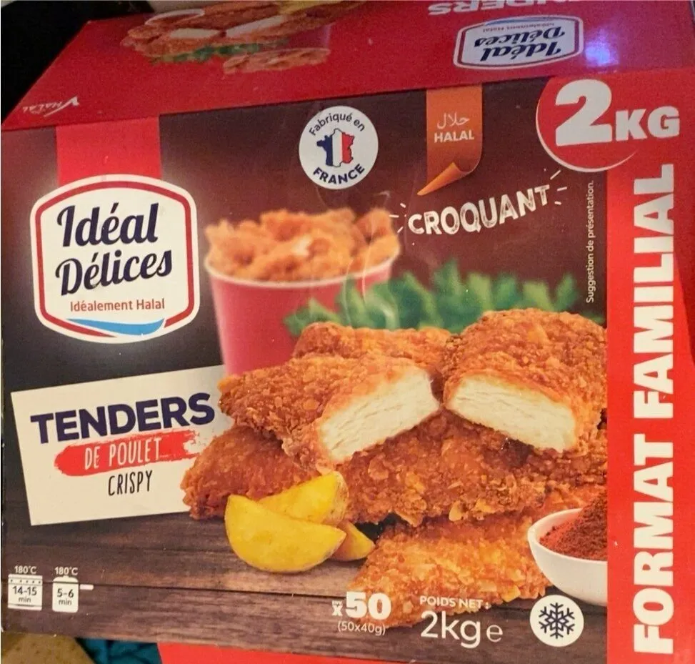 Tenders poulet halal