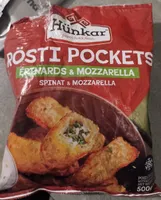 Rosti pockets spinat & mozzarella