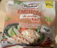 Émincés de poulet rôti