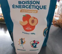 BOISSON ÉNERGÉTIQUE ISOTONIQUE GOÛT PÊCHE