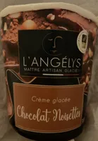 Crème glacée chocolat noisettes