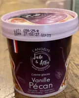Crème glacée vanille pécan
