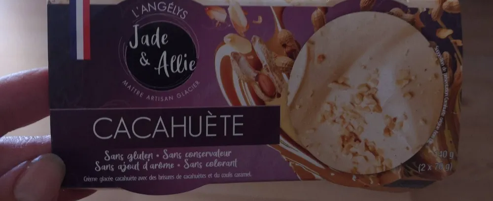 Crème glacée cacahuète