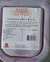 SOrbet PLEIN FRUIT cerise griotte