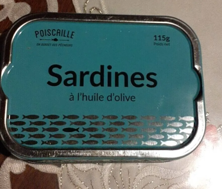 Sardines à l huile d olives