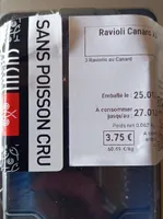 Ravioli canard