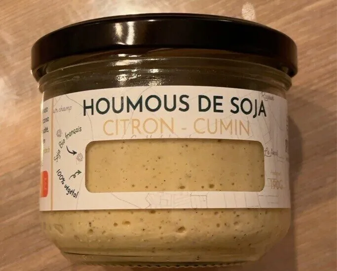 Houmous de soja citron cumin