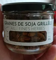 Graines de soja grillées ail fines herbes