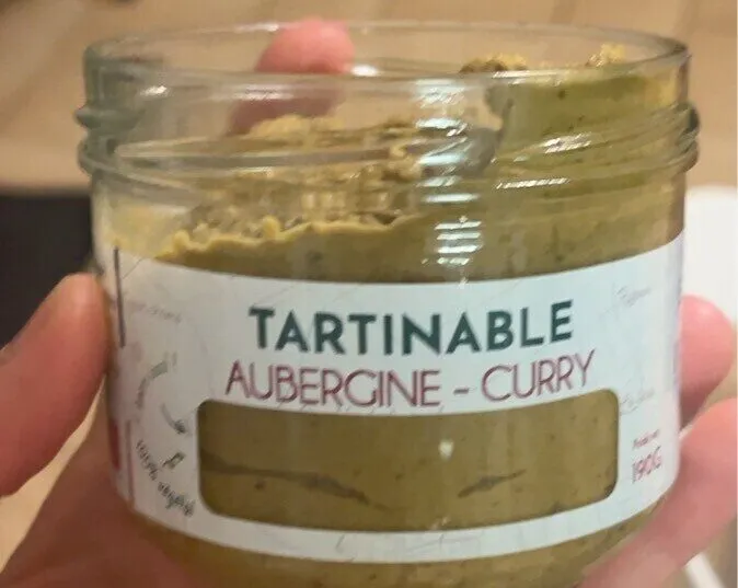 Tartinable aubergine curry