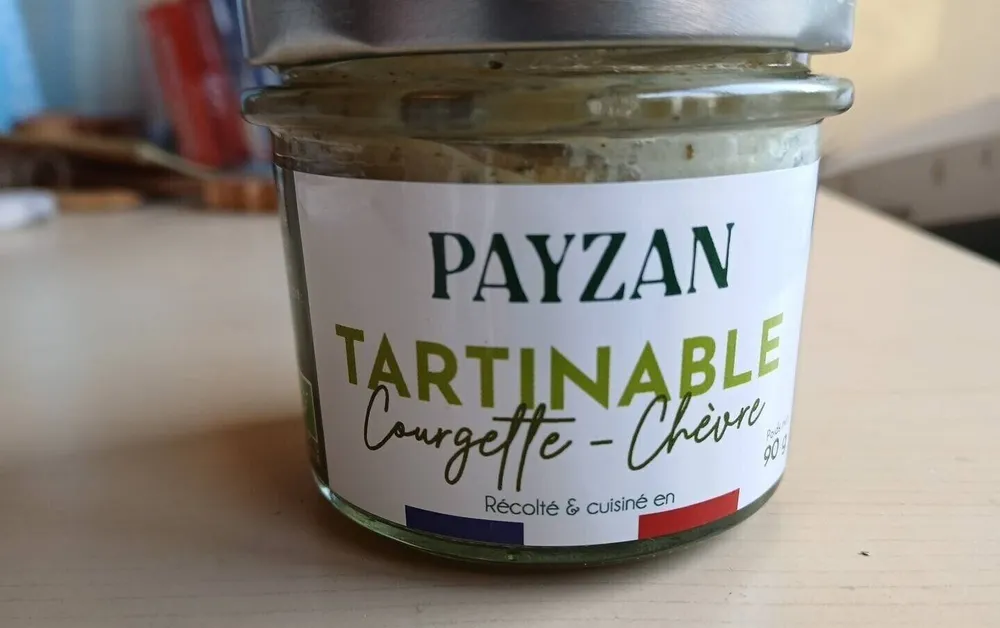 Tartable courgette - chèvre