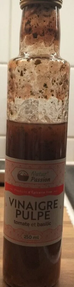 Vinaigre pulpe - Tomate et Basilic