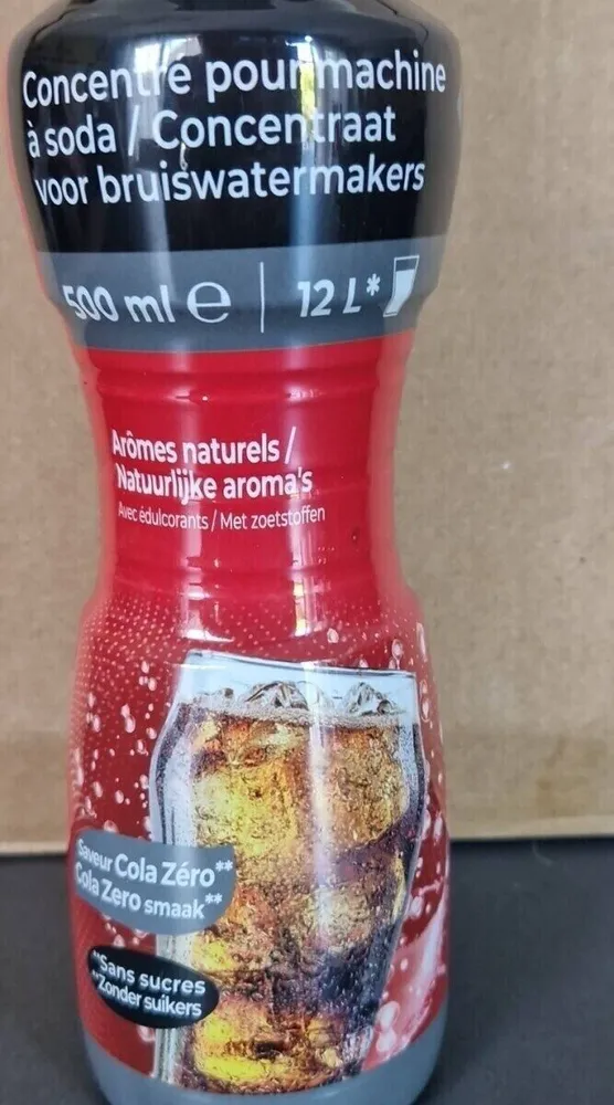 Concentré pour machine à soda cola sans sucre