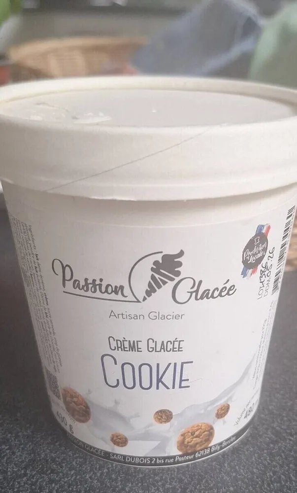 Crème glacée cookie