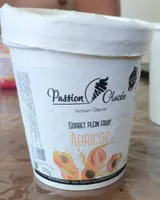 Sorbet plein fruit abricot
