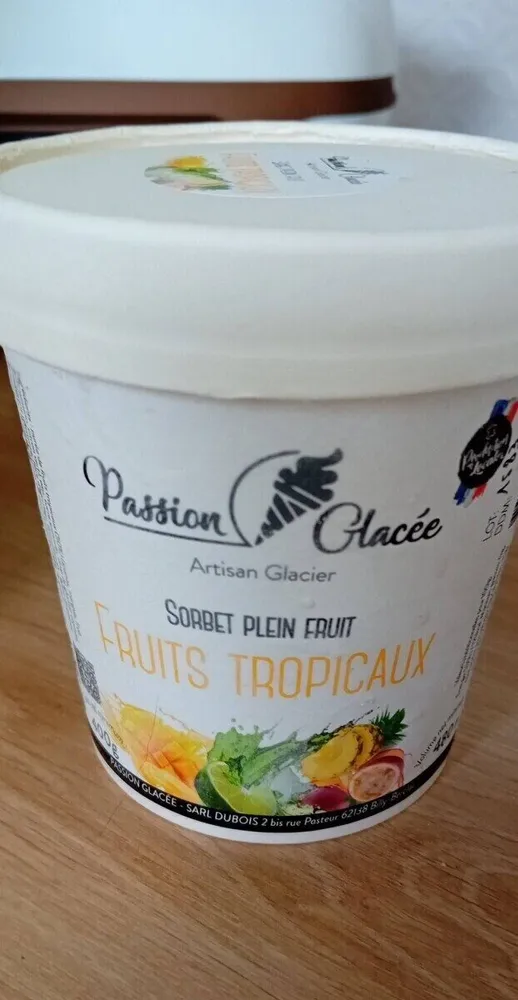 Sorbet Fruits Tropicaux